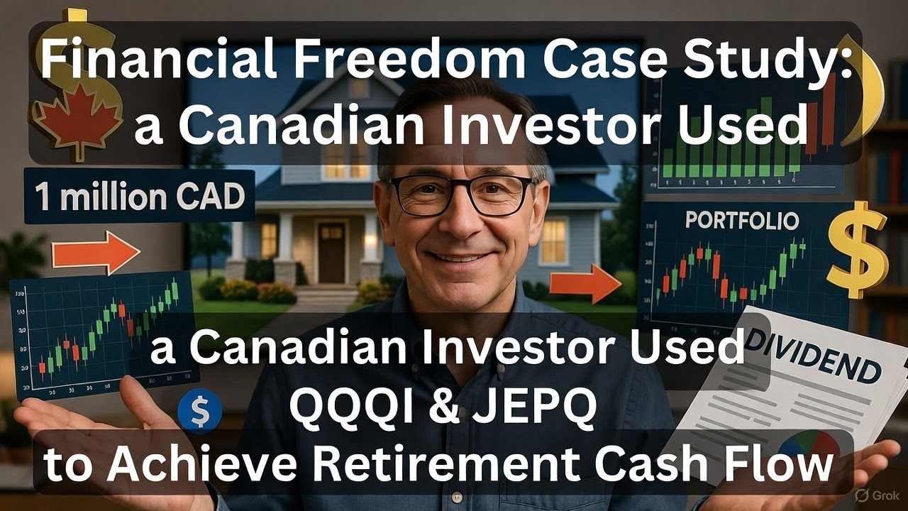 Financial Freedom Case Study: a Canadian Investor Used QQQI & JEPQ to Achieve Retirement Cash Flow