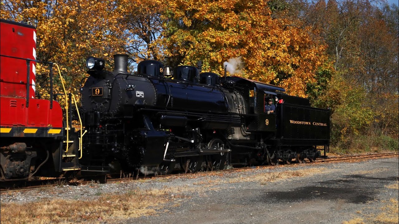 SMS #9 Steam Locomotive Move From SMS To The Woodstown Central Railroad (11/6/24)