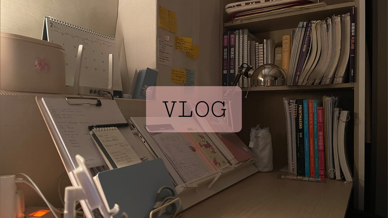 VLOG)임고생 라이프 일주일 톺아보기 (+집안일을 곁들인..)