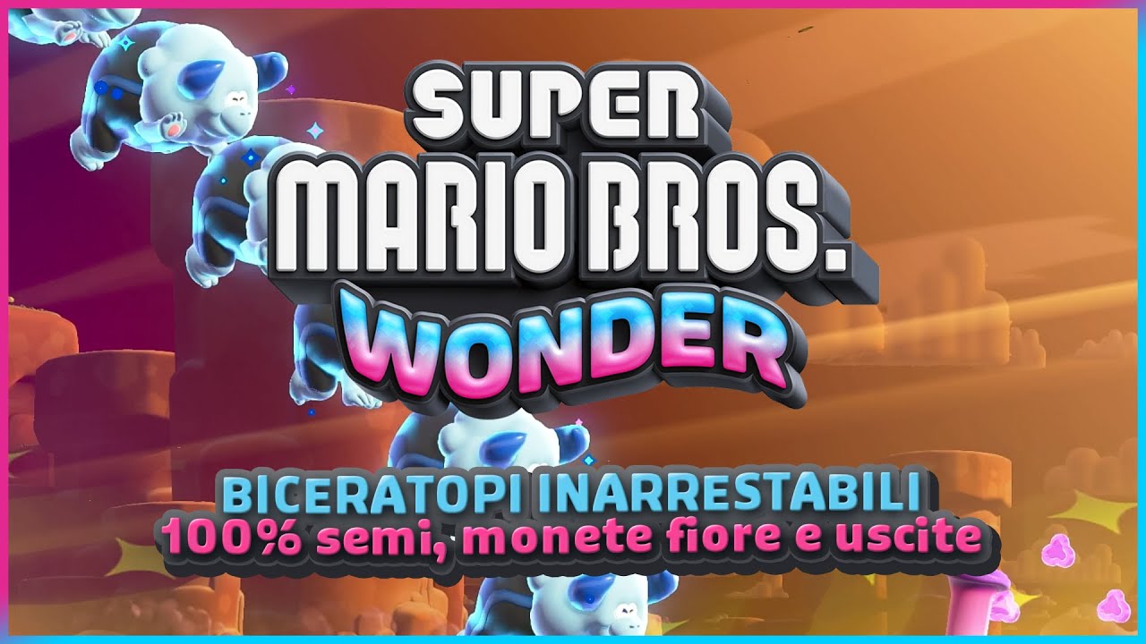 BICERATOPI INARRESTABILI 100% ✔️ (semi, monete e uscite) - Super Mario Bros. Wonder Guida