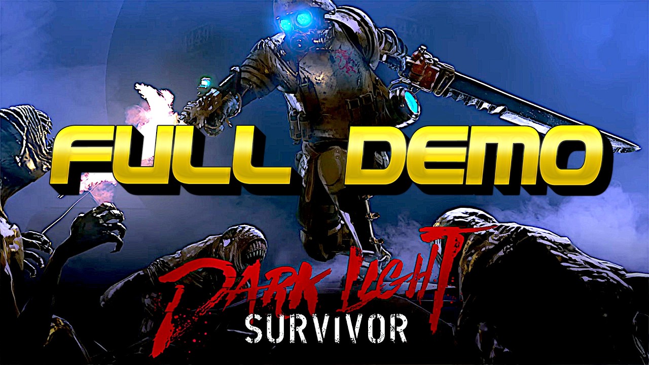 THE GODS GAVE ME MISSILES!? | Dark Light Survivor Full Demo Gameplay Reaction Steam PC