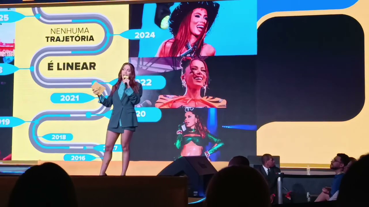 Anitta no evento Experience Mercado Livre 2025