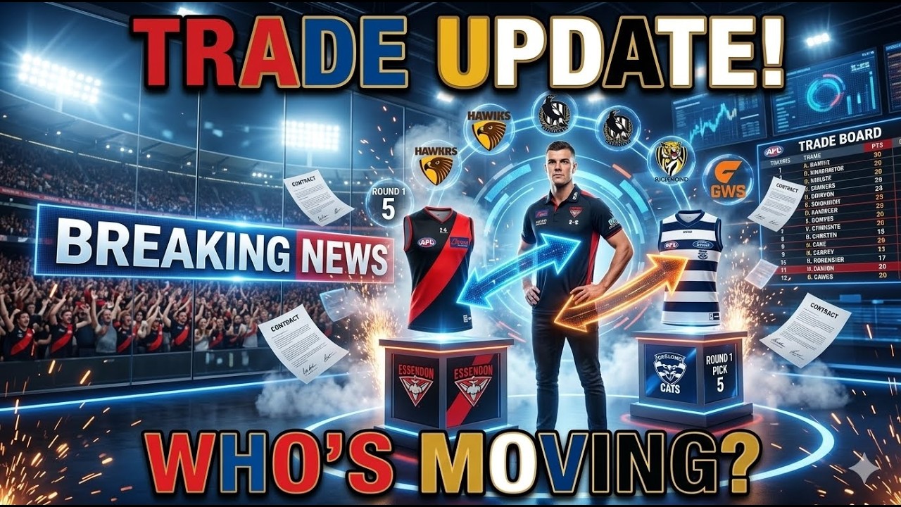 💥 The Biggest AFL Trades That Could Change Everything #AFL #AFLTrade #TradeNews #PlayerMovement