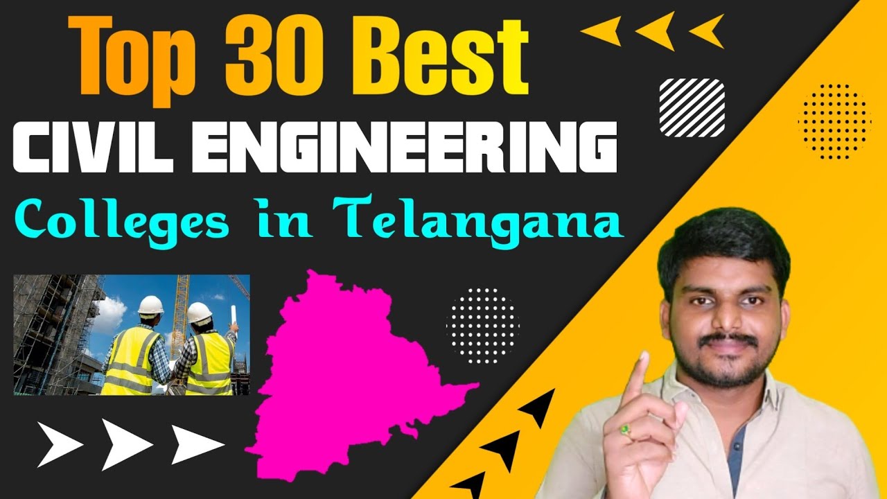 Top 30 Civil Engineering Colleges In Telangana | Best Civil Engineering Colleges | TS EAMCET