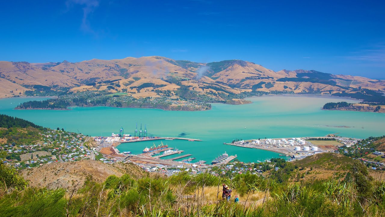 Heathcote Valley Christchurch South Island New Zealand 4K Video