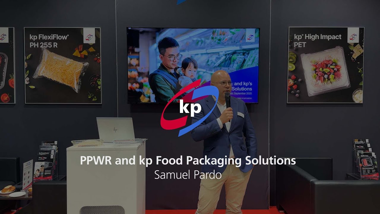Get ahead of PPWR with kp food packaging solutions - Fachpack 2025, September 2025 - Samuel Pardo