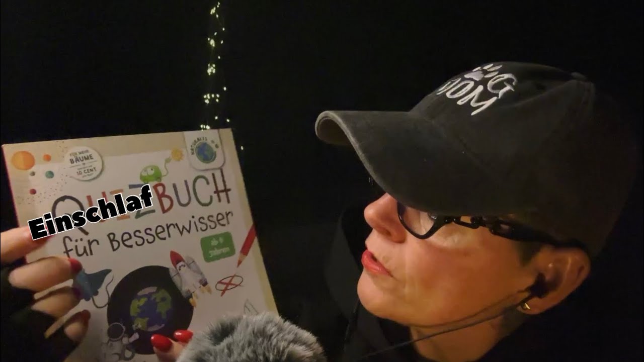 ASMR 💤 Psst heute  Einschlafbuch und früher etwas anderes 