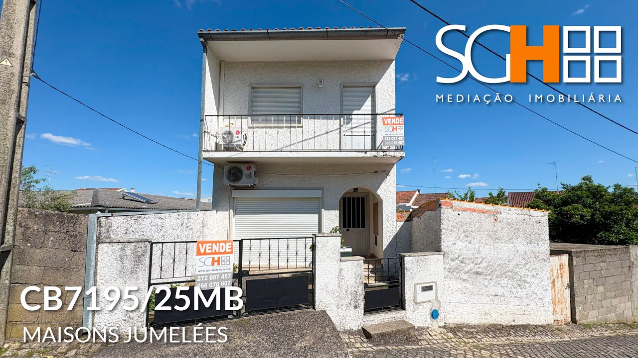 𝗜𝗡𝗗𝗜𝗦𝗣𝗢𝗡𝗜́𝗩𝗘𝗟 | Maisons Jumelées 𝑨𝑳𝑪𝑨𝑰𝑵𝑺 | CB7195/25MB