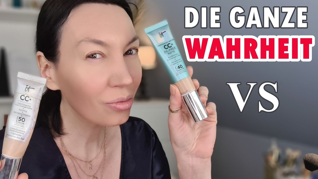 IT COSMETICS CC ORIGINAL vs MATTE Verglech Review Welche SPF sind GUT ? Natali NordBeauty