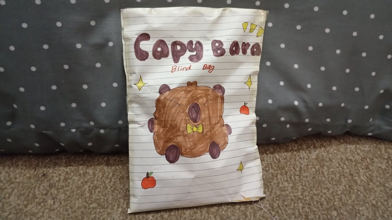 Capy bara blind bag #blind bag #diy craft