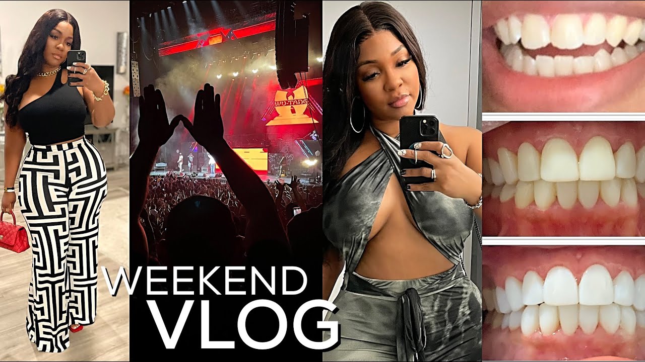GOT NEW TEETH IN MIAMI • SALTBAE RESTAURANT • MY PLANE BROKE • NAS &WU CONCERT | VLOG | Gina Jyneen