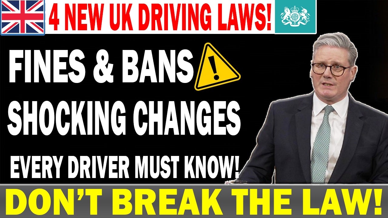 4 New UK Driving Laws in May 2026 &ndash; Fines, Bans & Shocking Changes EVERY Driver Must Know!