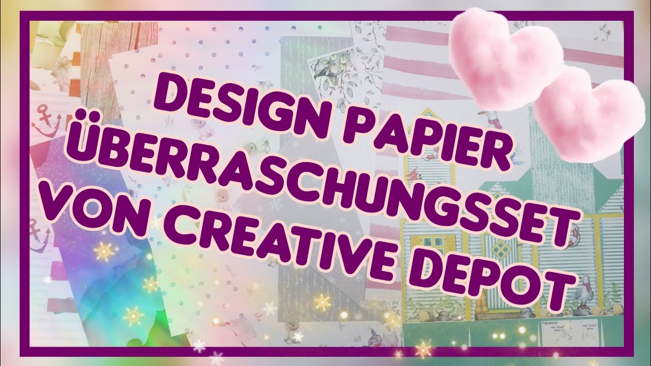 Mystery Papierset von @creativedepot 🙈✨