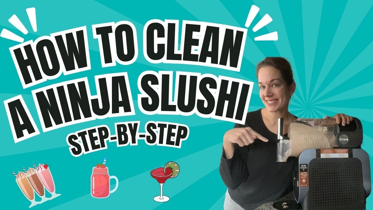 How To Clean A Ninja Slushi Machine!