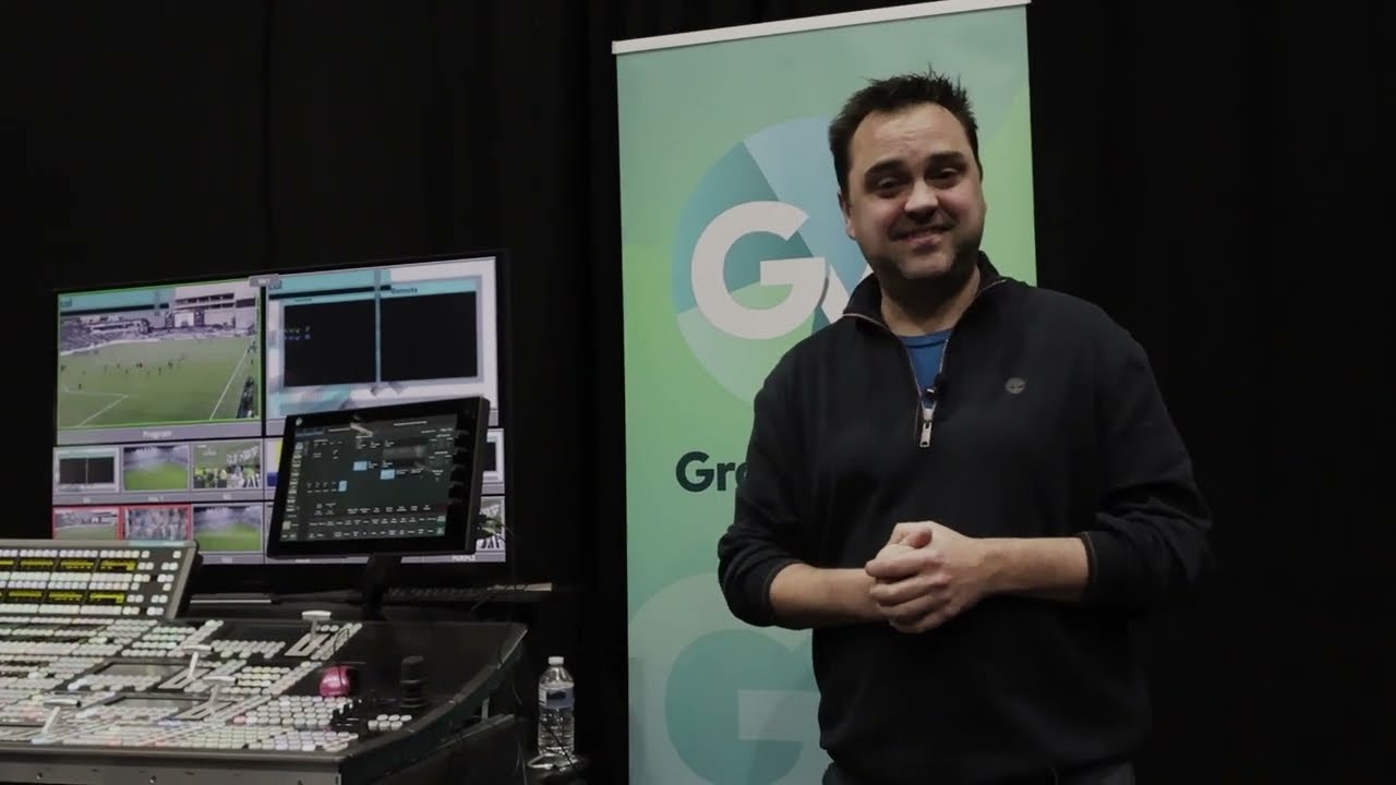 Grass Valley Kayenne NEW 8 Key panel & Vision Mixer X on AMPP (Jan 2024)