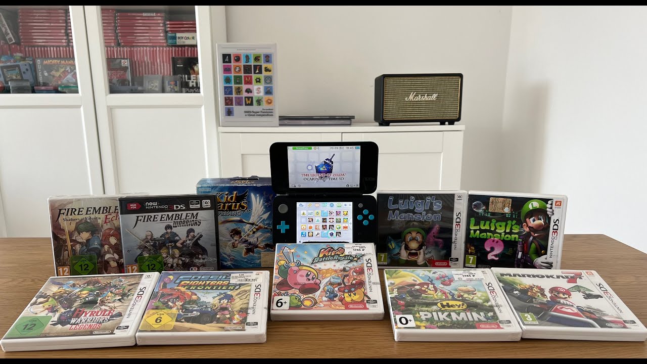 New Nintendo 2DS XL и мои игры на нее ( 2 часть )