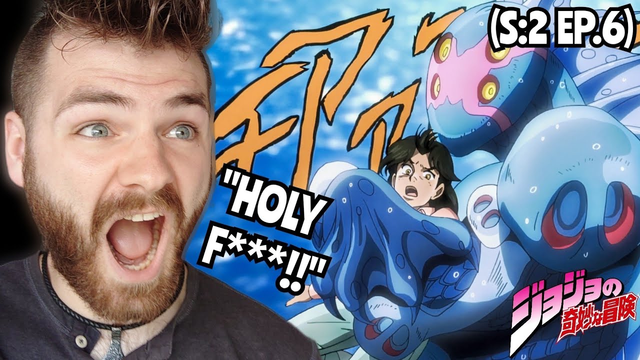 SHARKS GOTTA EAT!!!! | JOJO'S BIZARRE ADVENTURE *PART 3* EPISODE 6 | (S2 EP:6) REACTION!