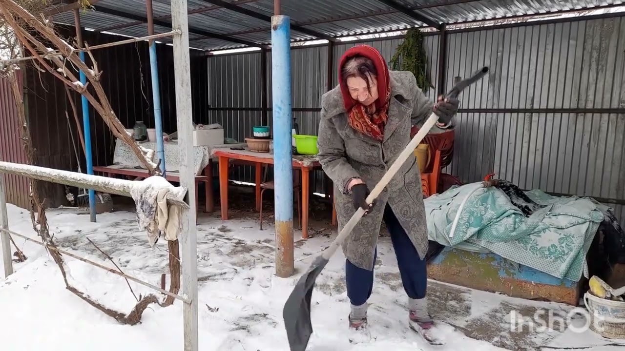 Жизнь в селе/ обычный день/