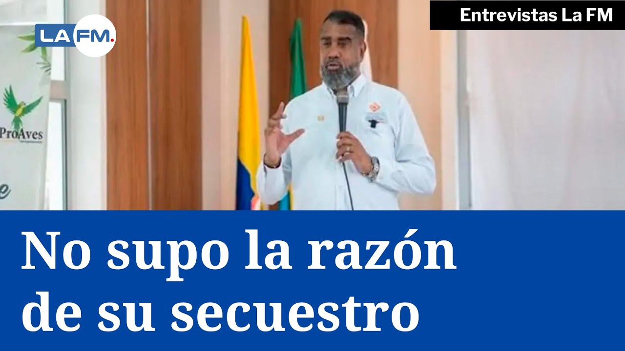 Director de Codechocó narra cómo vivió su secuestro: estuvo dentro de un cajón