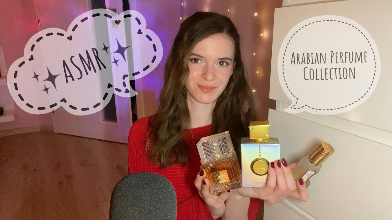 ASMR Arabian Perfume Collection | Whispering, Tapping, Water sounds