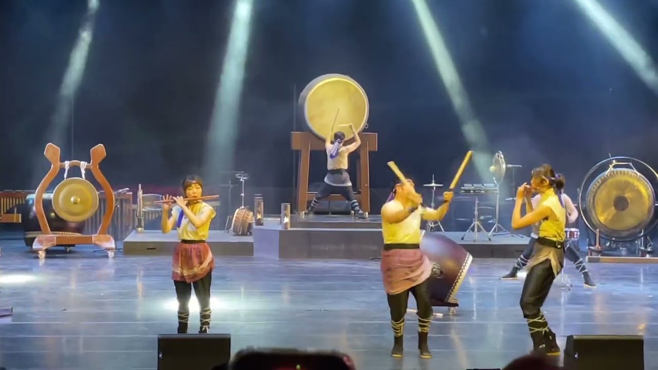 十鼓文創園區-擊樂團表演