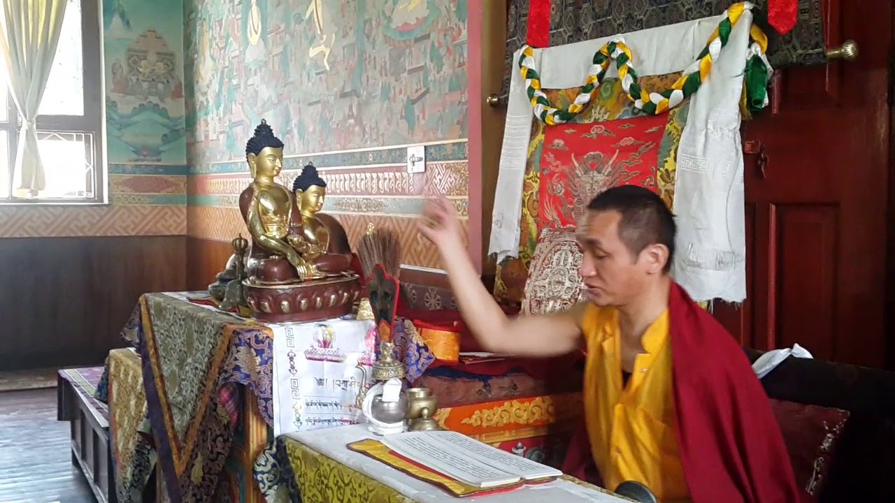 Blessing ceremony for the Shakyamuni Buddha Statue and Phurwa Set