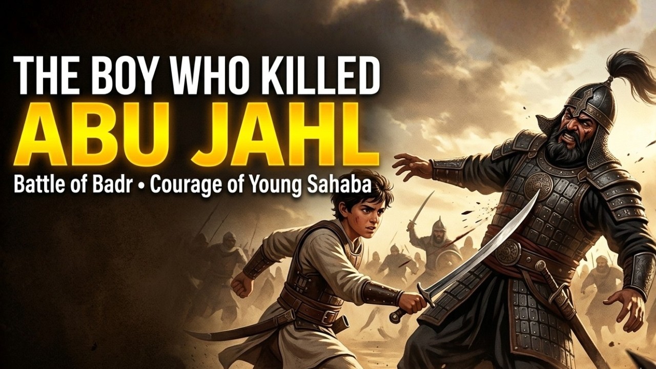 The Boy Who Killed Abu Jahl – Courage of Young Sahaba at the Battle of Badr