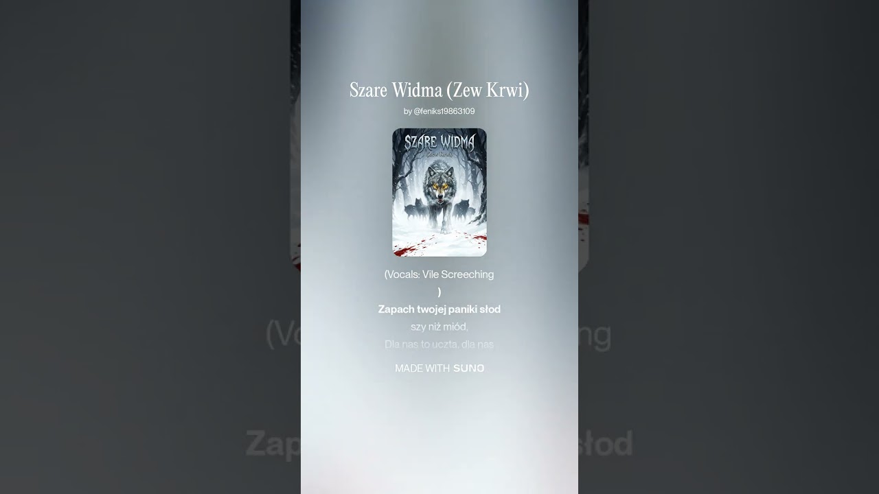 Szare Widma Zew Krwi