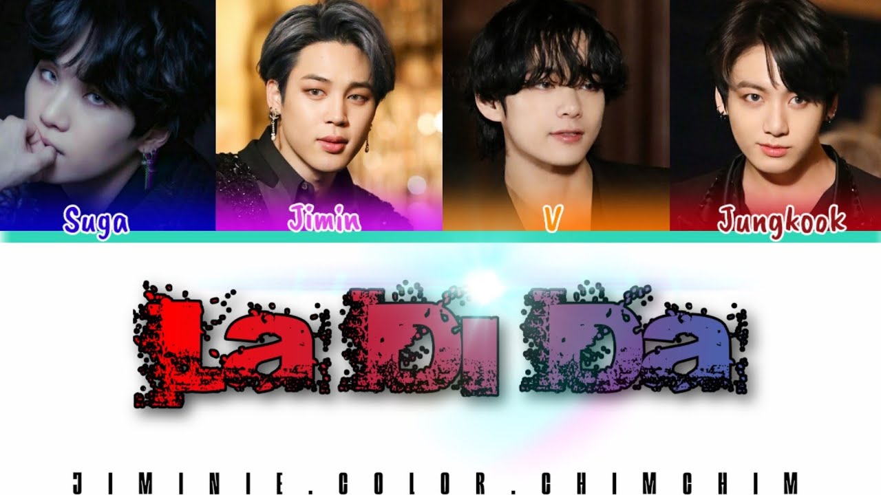 How Would BTS (suga,maknae line) Sing 'LA DI DA' by EVERGLOW (vostr/Rom/Han)