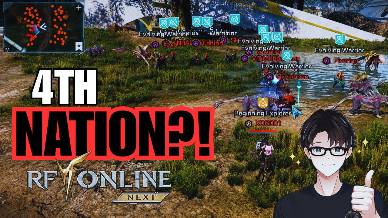 ☠️ Somebody PK'd Me... Then I Found RF Online NEXT's Fourth Nation!