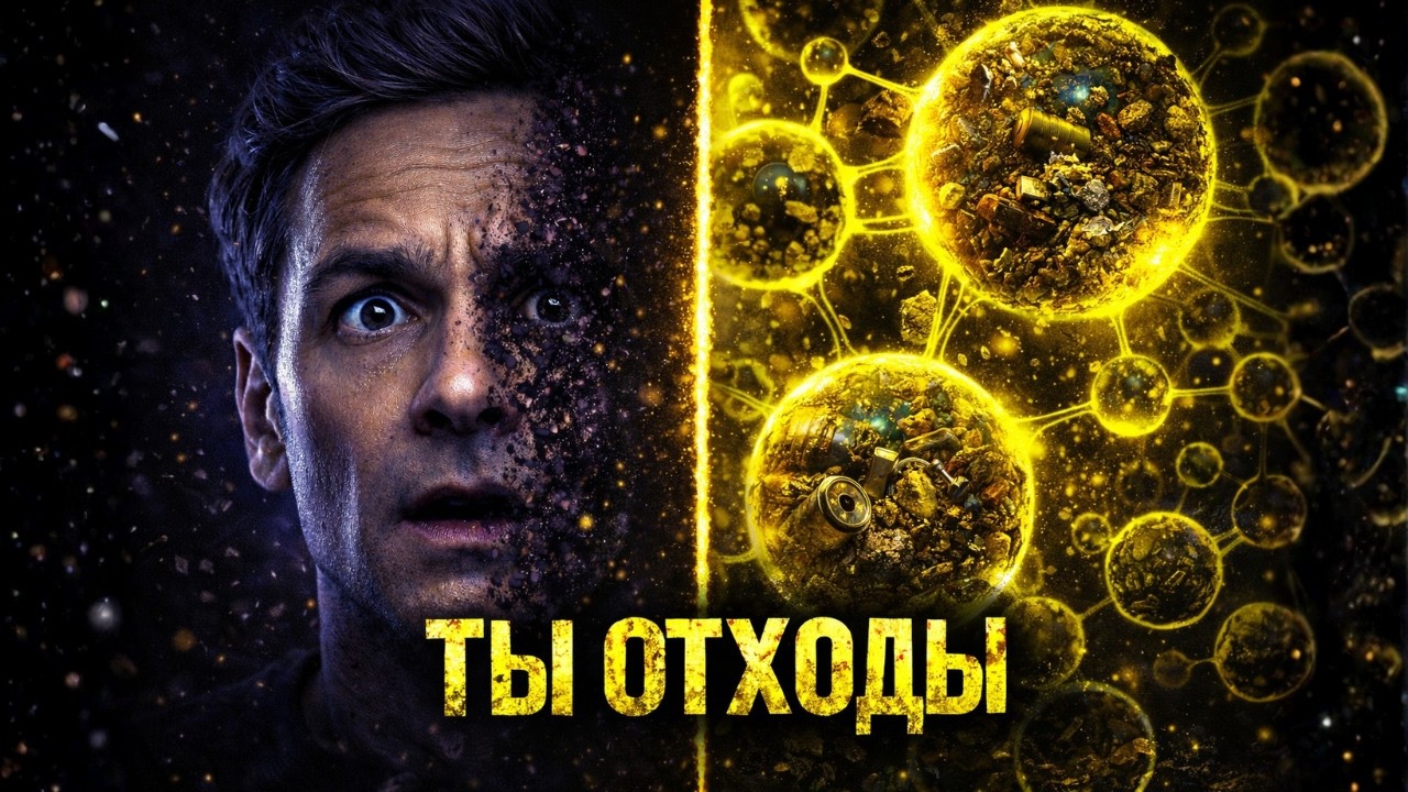 Учёные подтвердили: Ты — биологический МУСОР