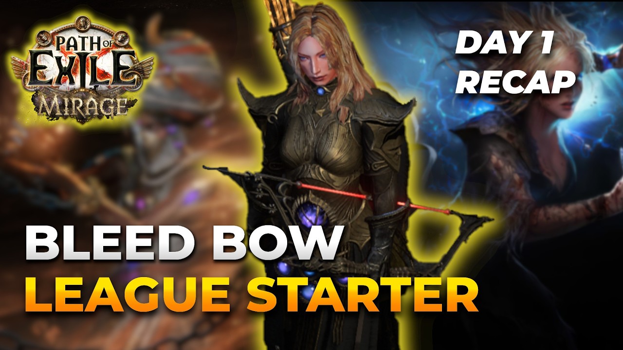 [PoE 3.28] Day 1 Reliquarian Update // Bleed Bow League Starter Guide