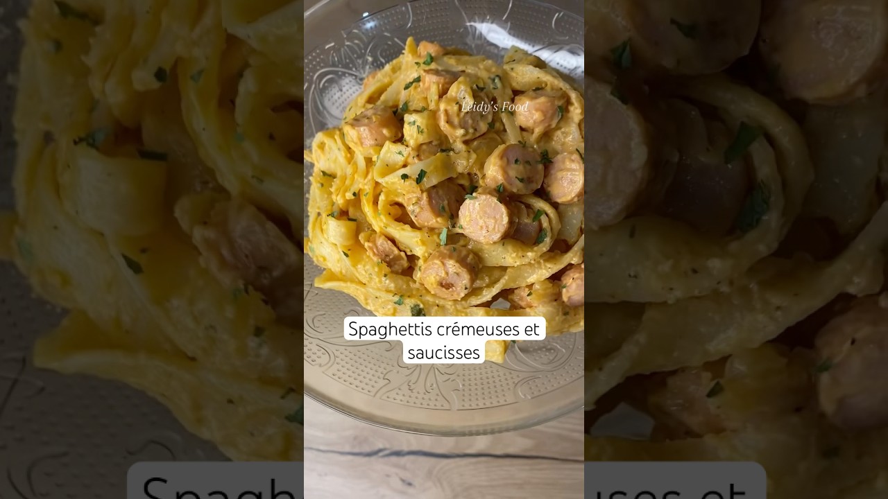 Une recette de p&acirc;tes simple mais d&eacute;licieuse ! 😋 #recipepasta #recettesimple #leidysfood