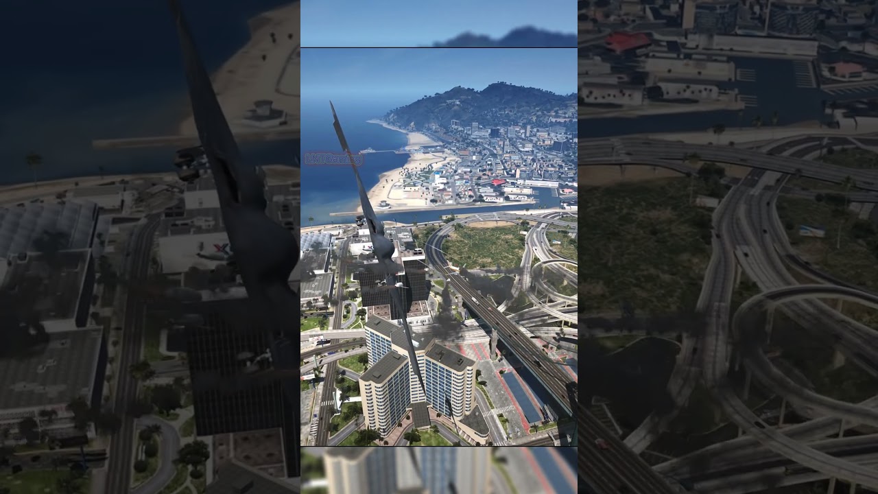 B2 Bomber LOCKS ON Private Jet What Happens Next #gta5 #gta