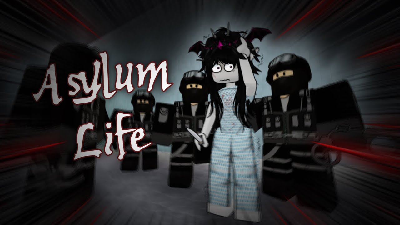 Я пошёл в психушку Roblox... (на меня напали)