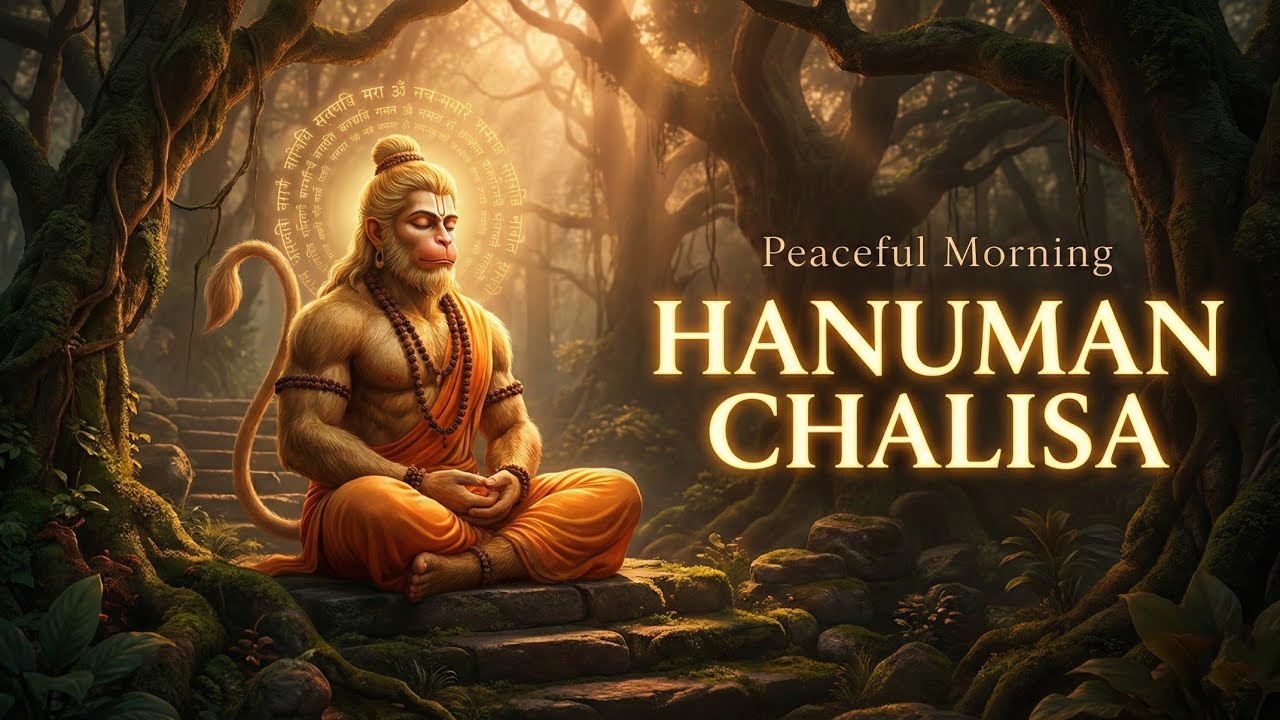 Peaceful Morning Hanuman Chalisa 🙏 | Divine Melody 