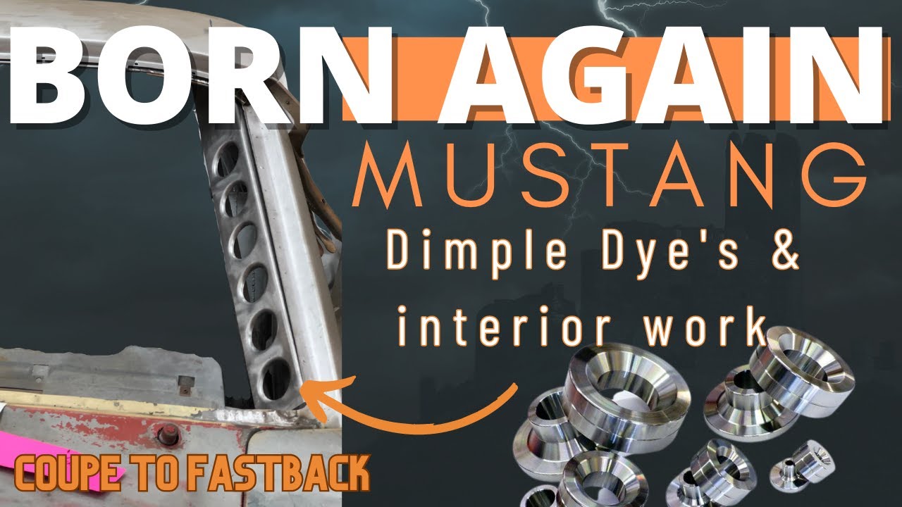 Dimple dye and metal interior components for a 1967-68 Fastback Mustang.