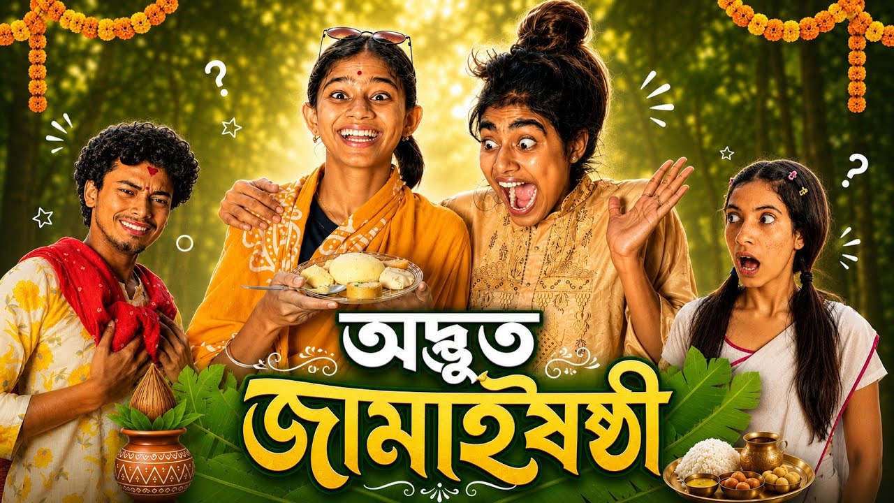 অন্ধ শাশুড়ী আর ভুলো জামাইয়ের অদ্ভুত জামাই ষষ্ঠী 🤣🔥 হাসি না পেলে পয়সা ফেরত 🤣