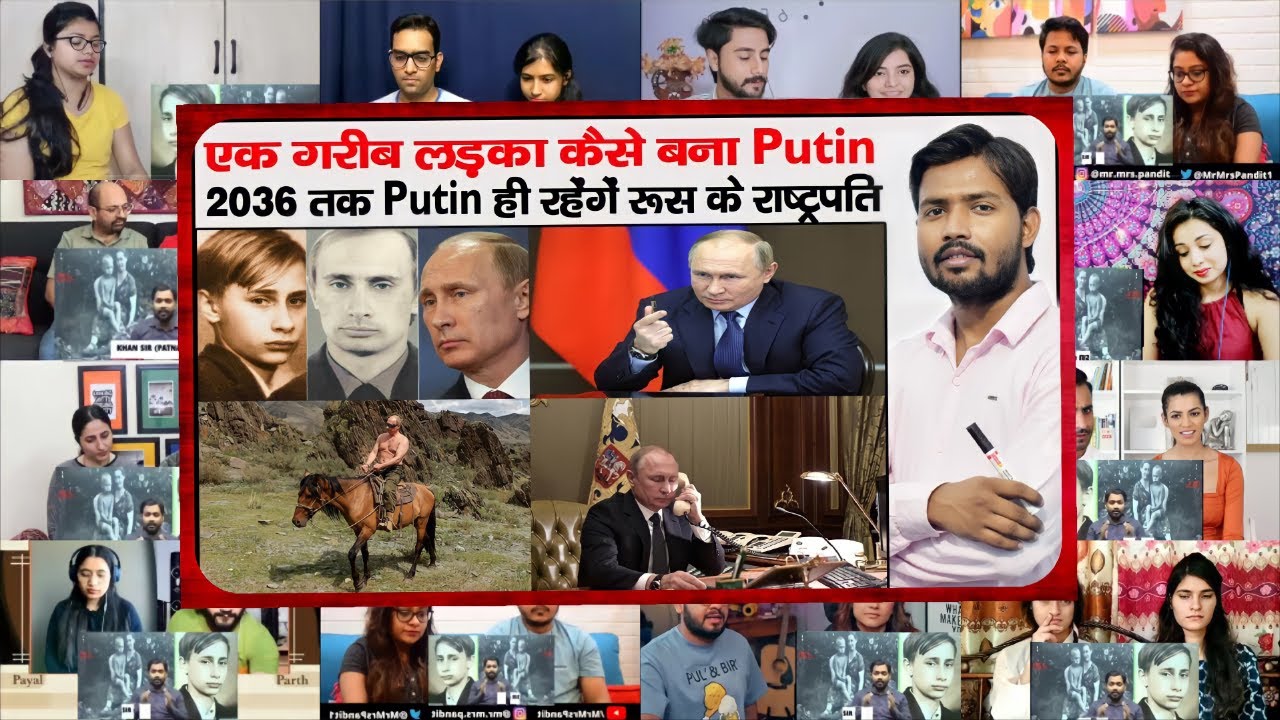 KHAN SIR - Biography of Putin 😱| How Putin Become President | How Putin Becomes Powerful || RCMashup