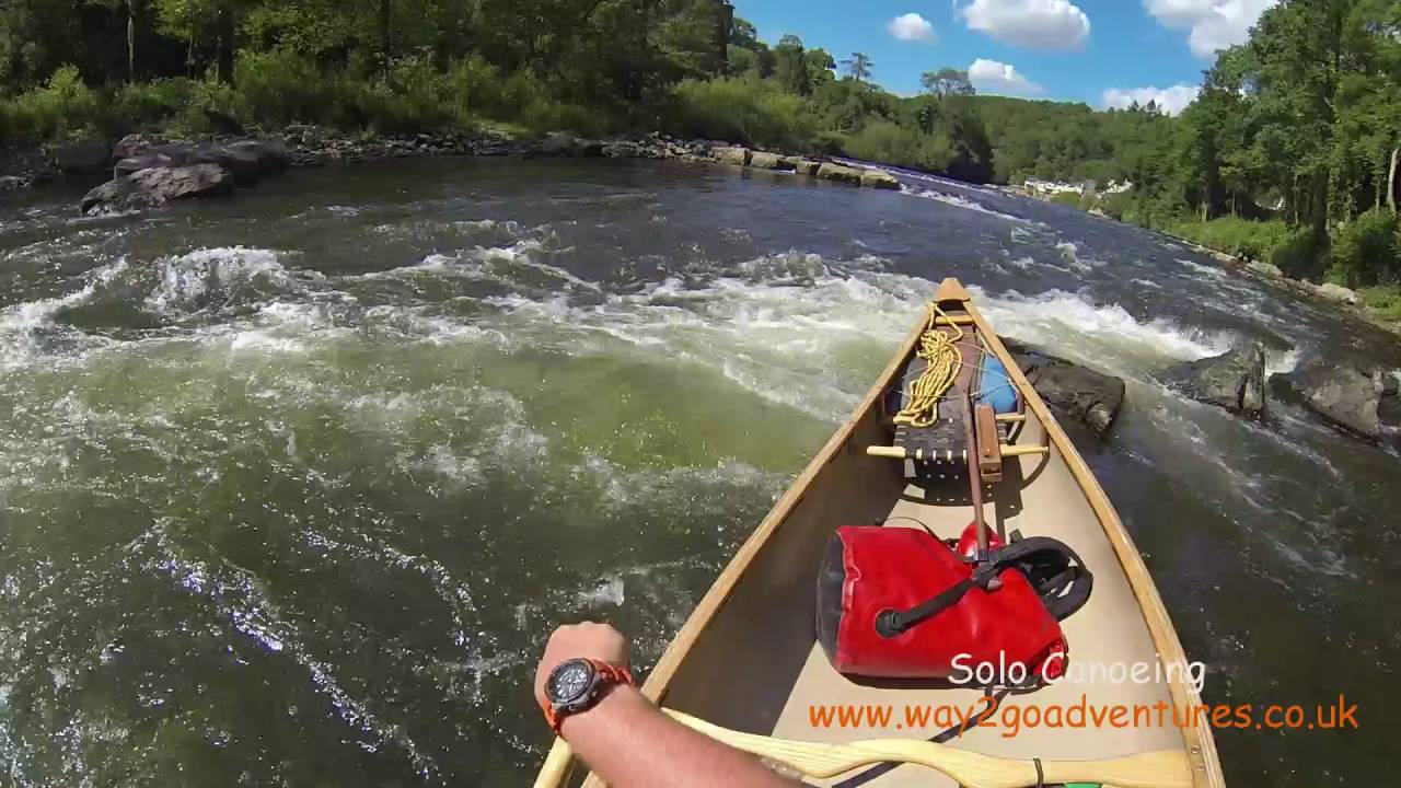 Intro to solo Canoeing on the River Wye