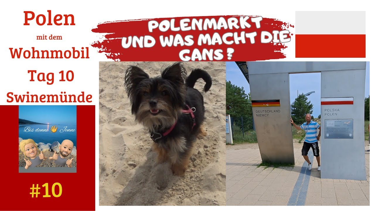 Swinemünde 2 Tag 10 Polenmarkt - Polen mit dem Wohnmobil