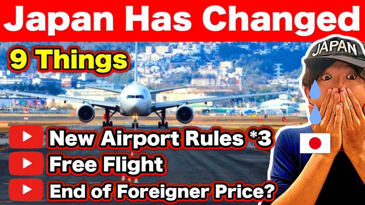 Japan Has Changed | Top 9 New Things to Know Before Traveling to Japan in 2025 | New Airport Rule