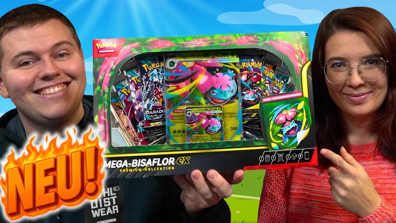 Wir öffnen die NEUE Mega-Bisaflor EX Premium-Kollektion! 😱