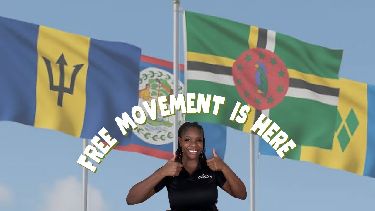 Free Movement Is Here! Live & Work Freely in Barbados, Belize, Dominica & SVG 🇧🇧🇧🇿🇩🇲🇻🇨