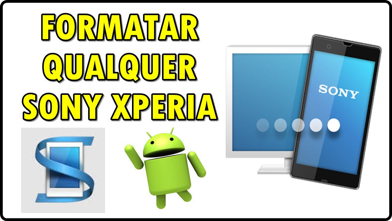 Como REMOVER SENHA - Recuperar - Formatar l QUALQUER smartphone SONY X PERIA