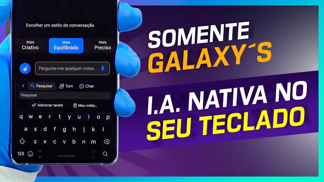 🔵 CHEGOU! Teclado Bing IA com inteligência artificial ChatGPT no Samsung Galaxy