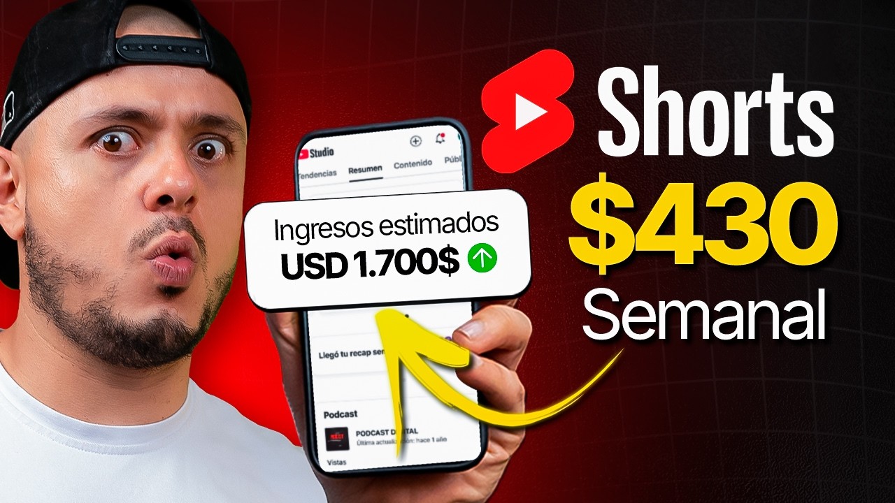 Cree Un CANAL DE SHORTS En 2025 Para Probar Que No Es Suerte ❌ (Sin Mostrar La Cara)