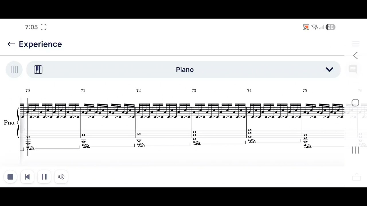 Experience sheet music                                 (HU: jobb változat/ENG: better version)