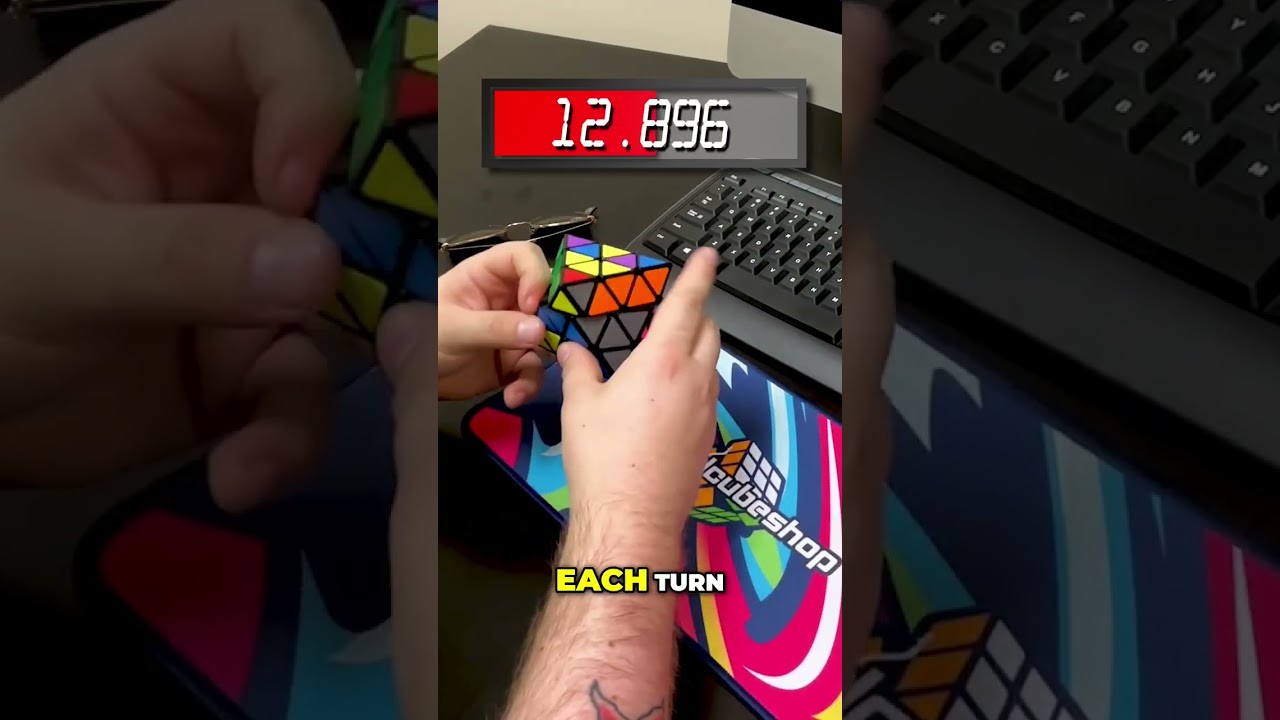 QiYi's Impressive New FTO 🔥 #speedcubeshop #cubingshort