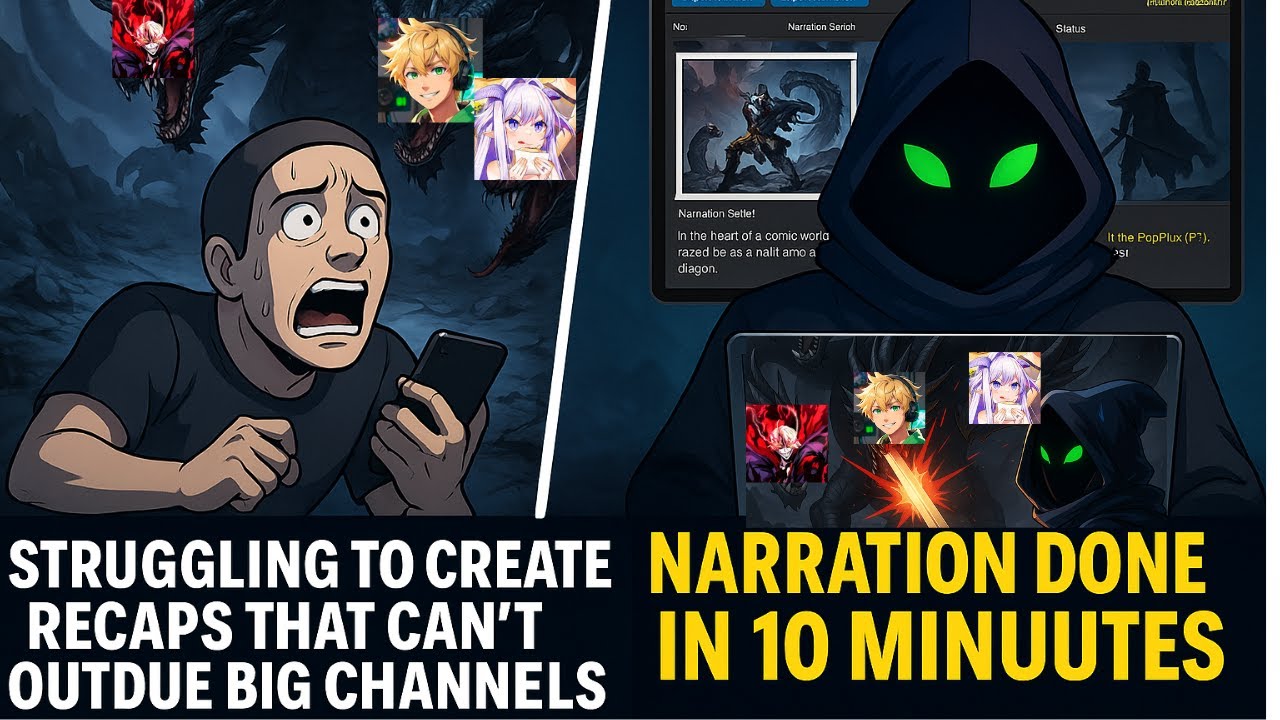 Struggling With Manhwa Recap Scripts? This Tool Saves You DAYS of Work